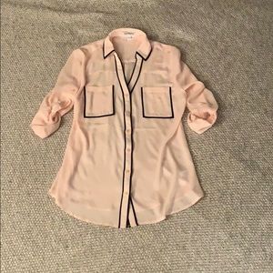 EXPRESS - Blush Portofino Blouse